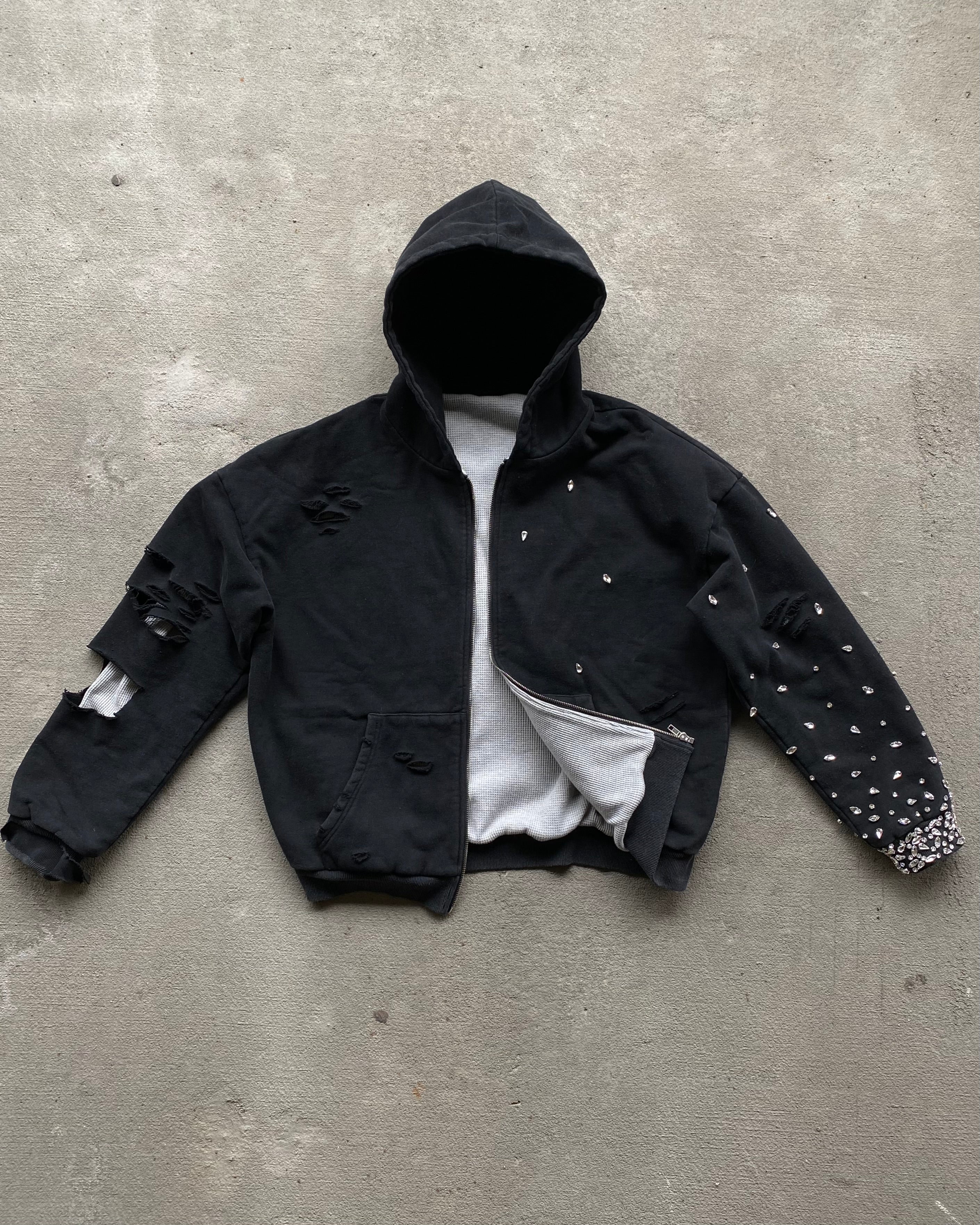 Rags to Riches Zip Up