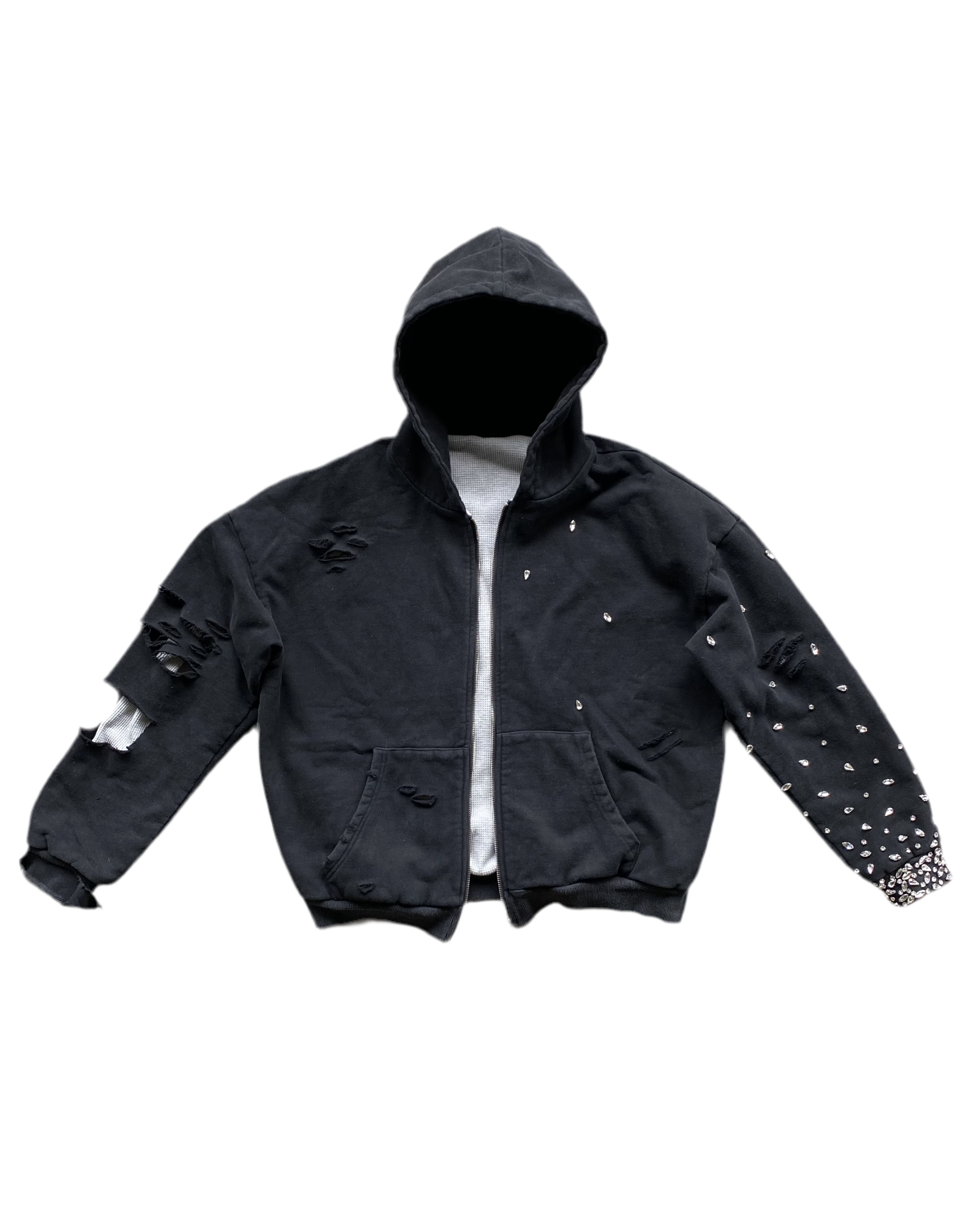 Rags to Riches Zip Up