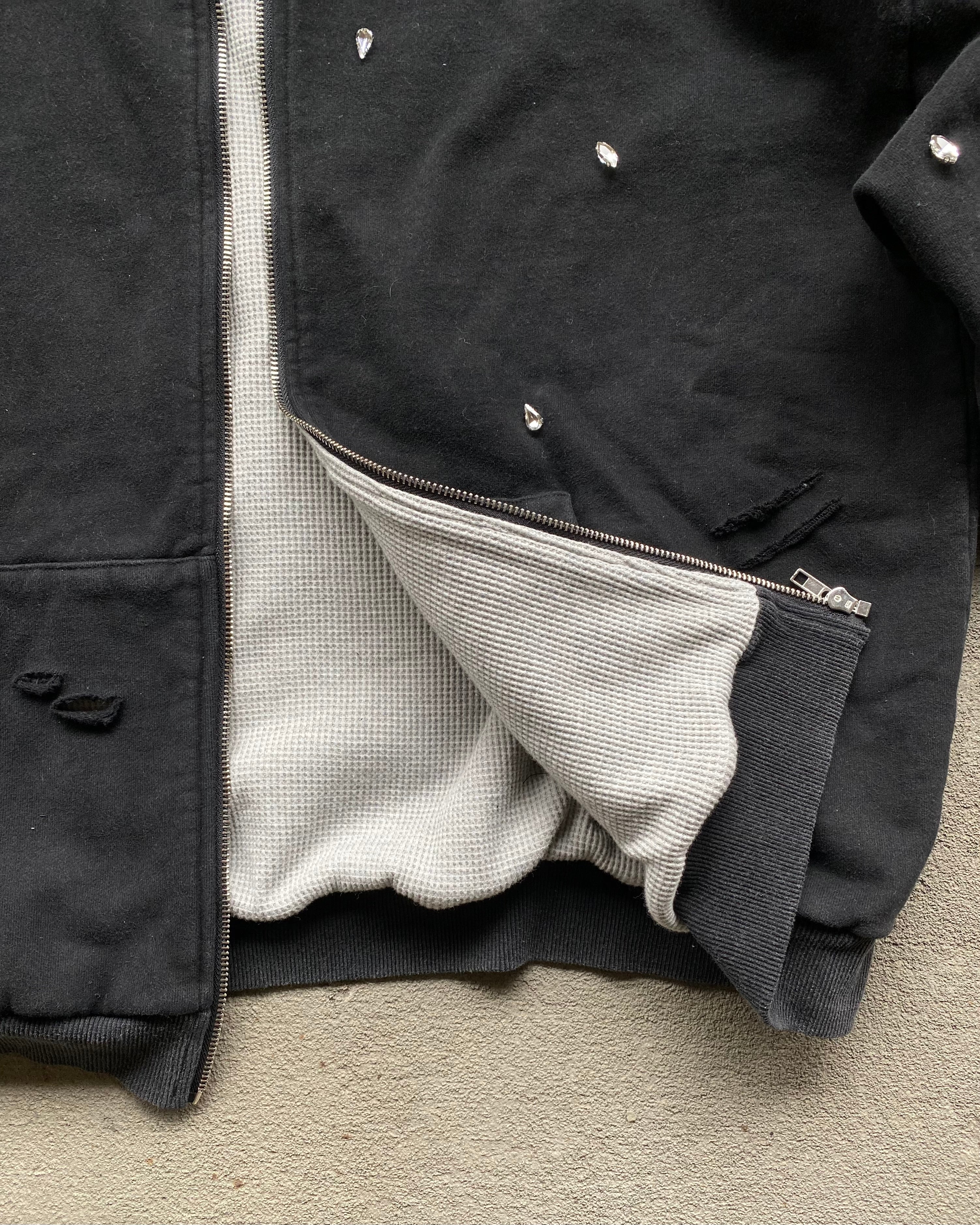 Rags to Riches Zip Up