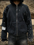 Rags to Riches Zip Up