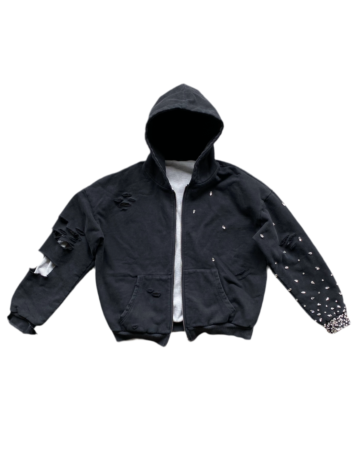 Rags to Riches Zip Up